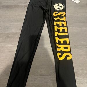 Steelers Black and Yellow Leggings